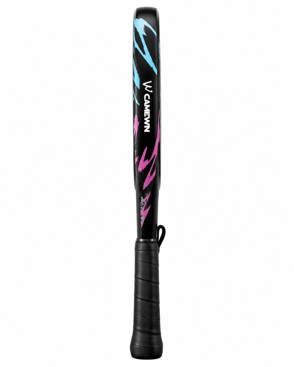 Pala Paleta de Padel Camewin W Fibra de Carbono con Funda-5