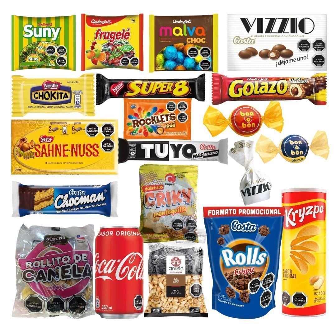 Chocolates Snack Dulces Surtidos Caja Box Sorpresa Cumpleaños-2