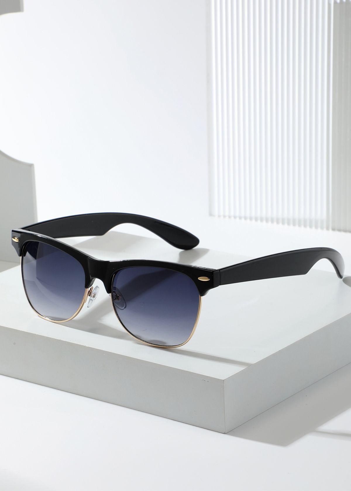 Polasup mujer lentes de sol UV400 moda clasica retro hombre gafas-1