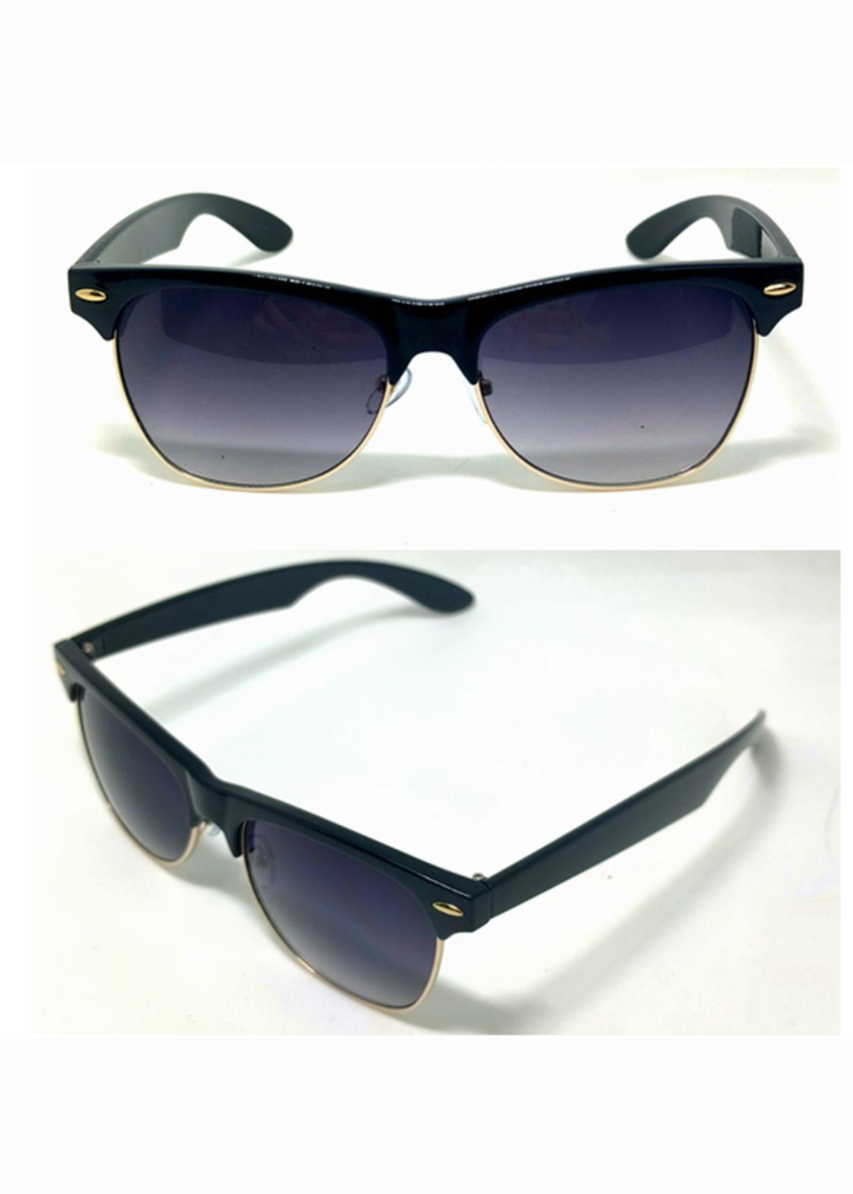 Polasup mujer lentes de sol UV400 moda clasica retro hombre gafas-4