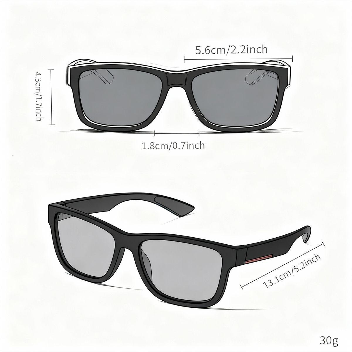 POLASUP lentes Gafas de sol adecuadas para deportes de ocio al aire libre ciclismo carrera pesca-4