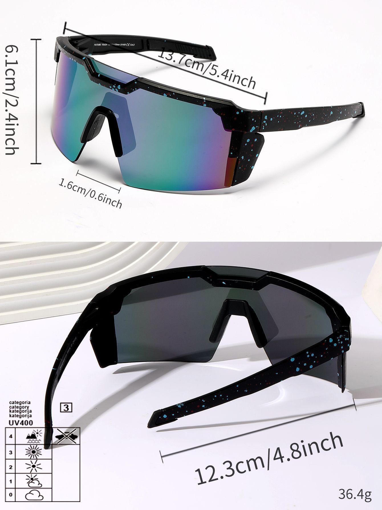 Polasup lentes deportivas ciclismo hombre gafas unisex proteccion uv400 mujer bicicleta correr-4