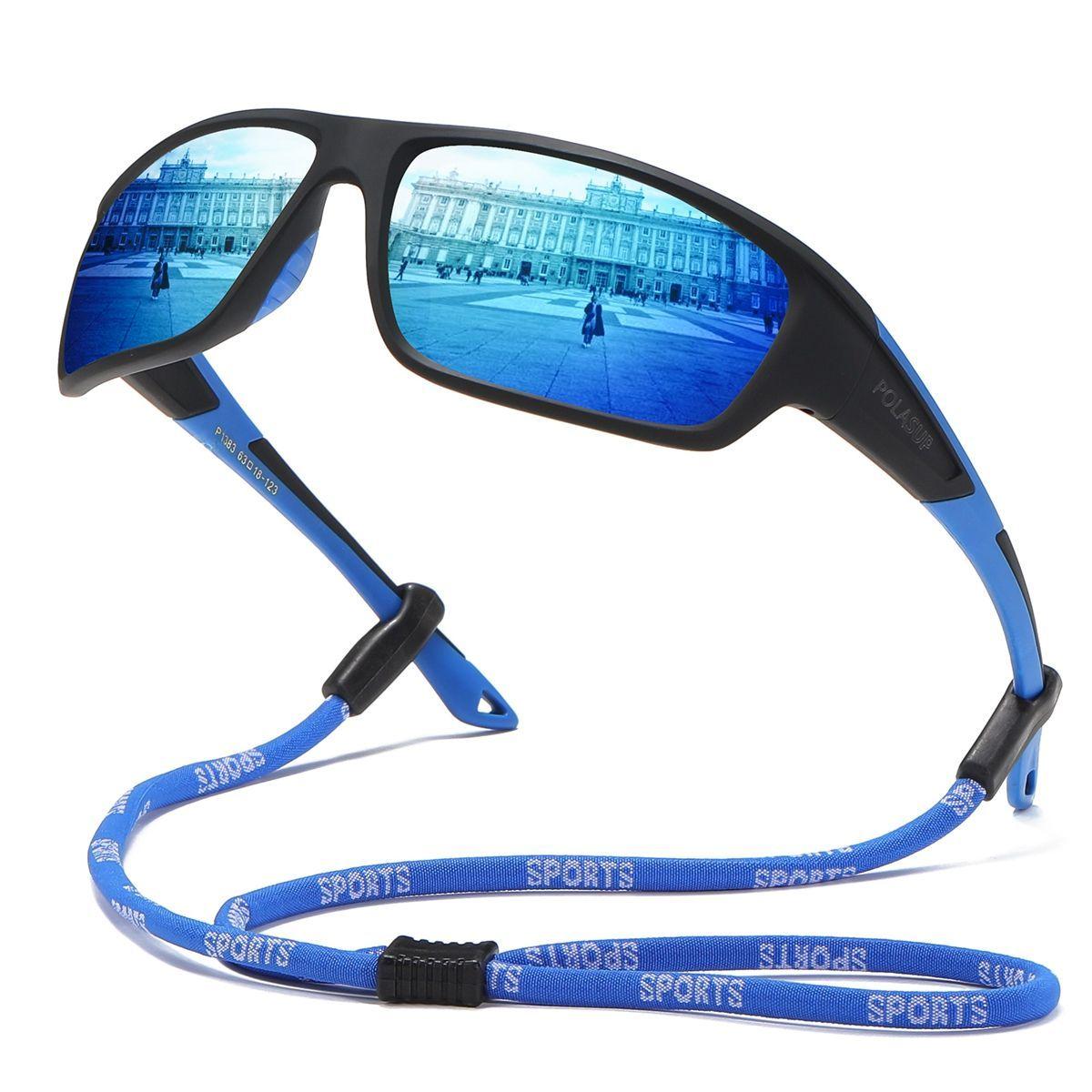 Polasup lentes sol polarizadas adecuadas trabajar hacer senderismo correr practicar deportes-0