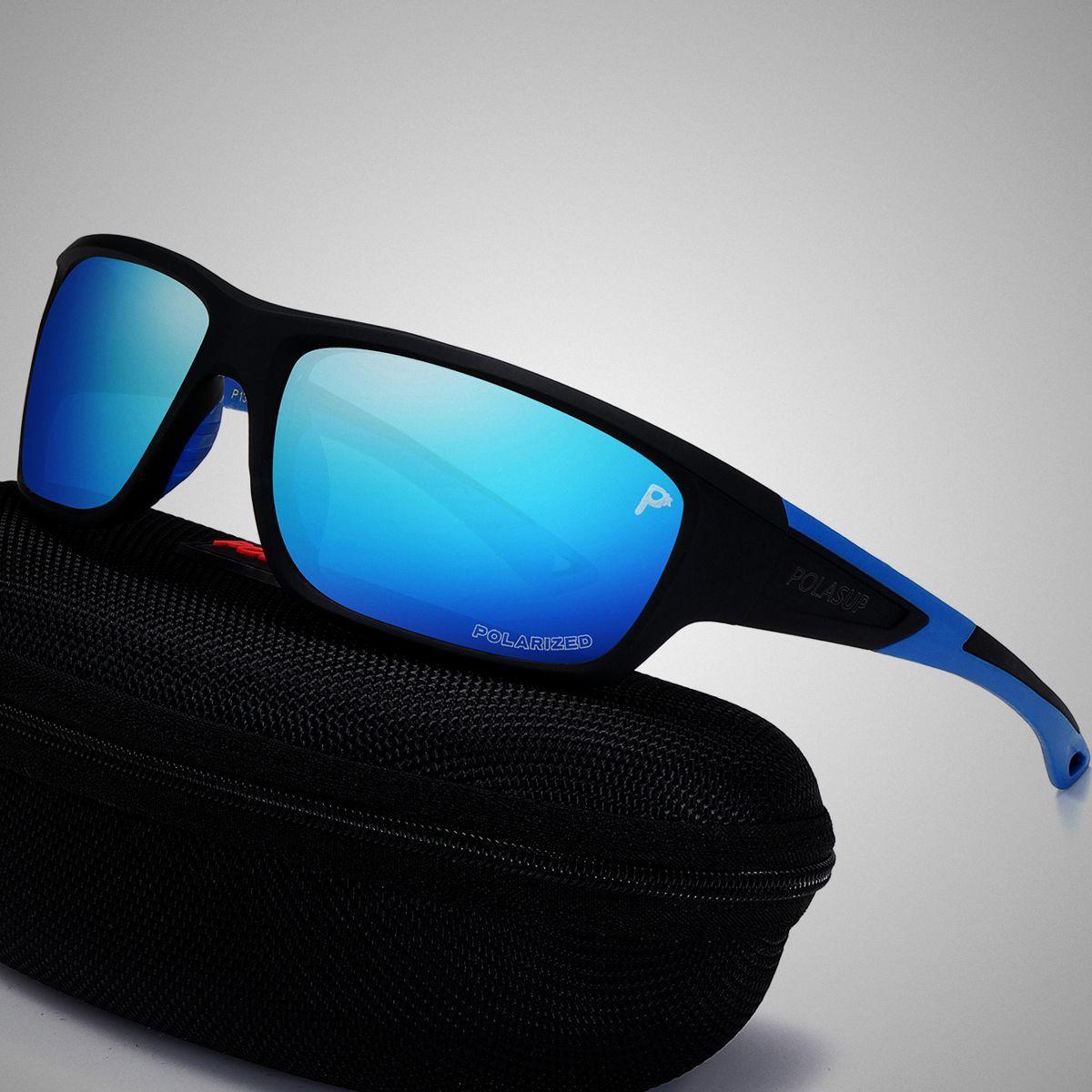 Polasup lentes sol polarizadas adecuadas trabajar hacer senderismo correr practicar deportes-1