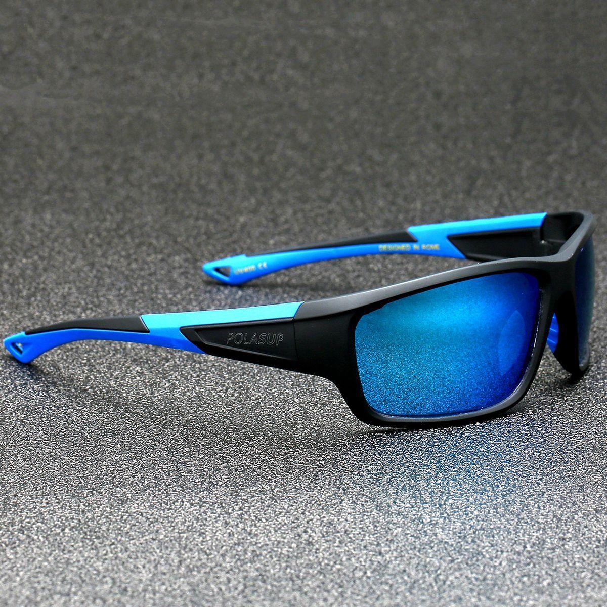 Polasup lentes sol polarizadas adecuadas trabajar hacer senderismo correr practicar deportes-4