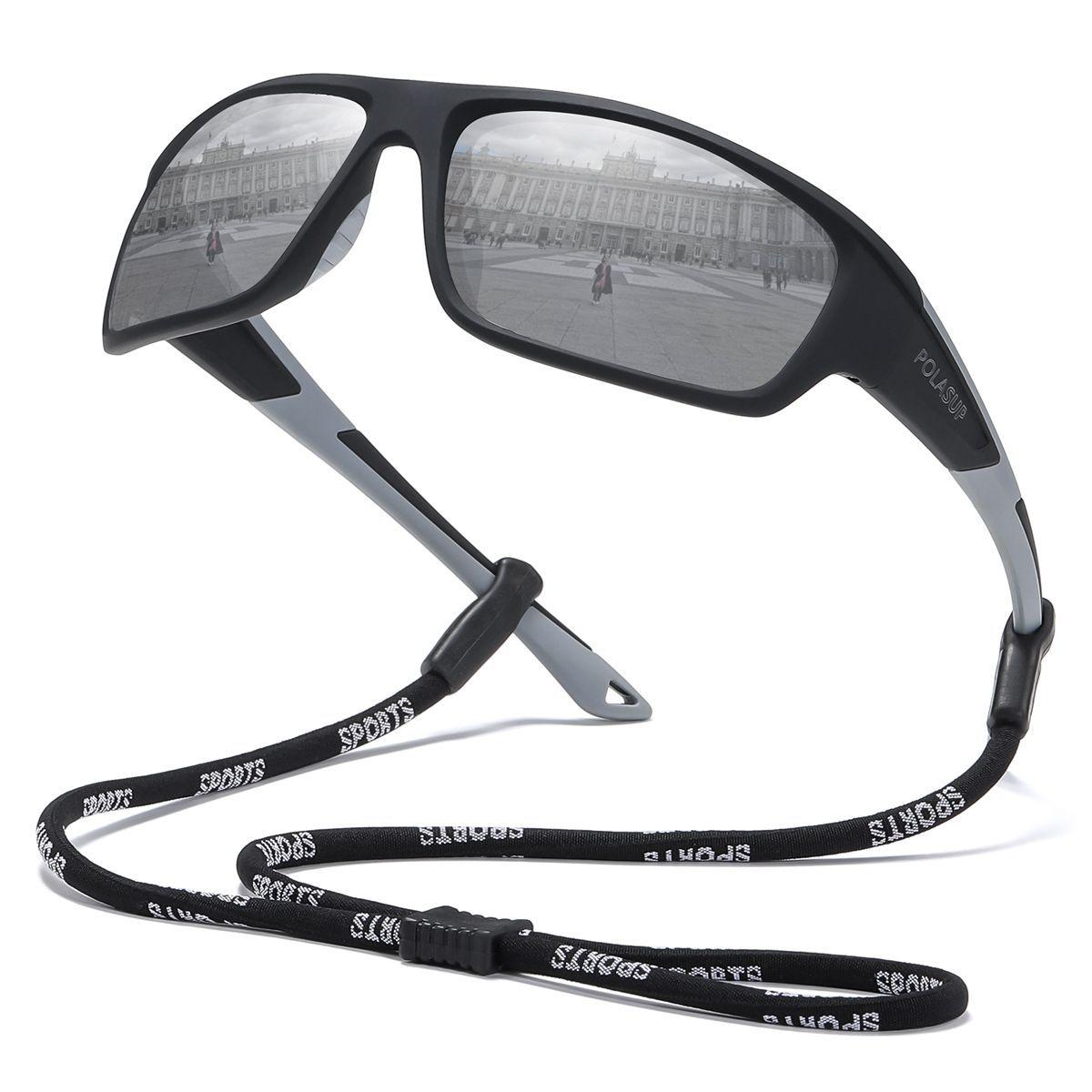 Polasup lentes sol polarizadas adecuadas trabajar hacer senderismo correr practicar deportes-0