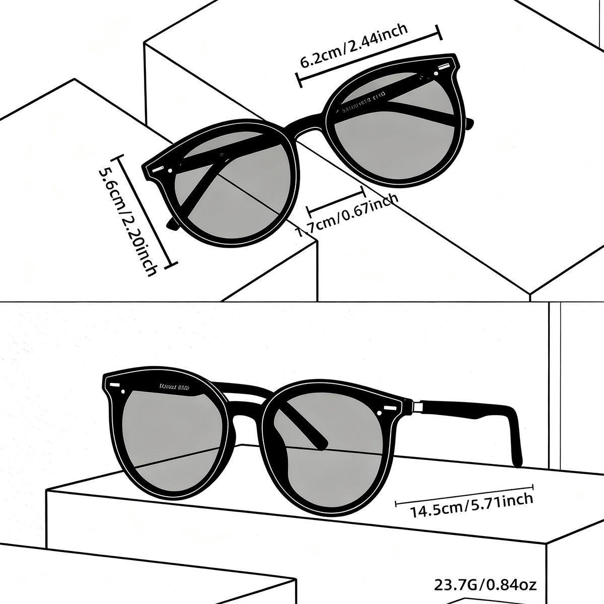POLASUP Gafas LENTES de sol polarizadas cl sicas elegantes de estilo retro y con protecci n UV-4