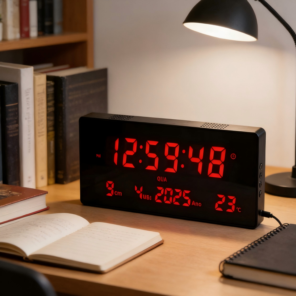 Relojes electr nicos para bibliotecas restaurantes tiendas y clubes-5