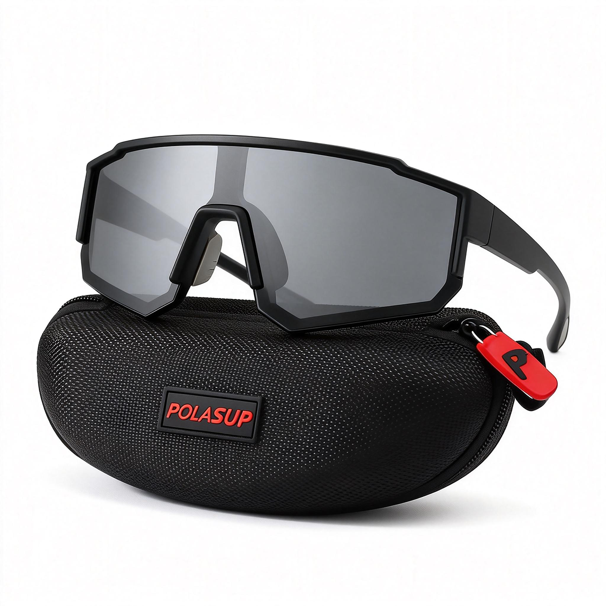 Polasup Lentes Gafas de sol adecuadas para conducir correr andar en bicicleta hacer senderismo UV400-5