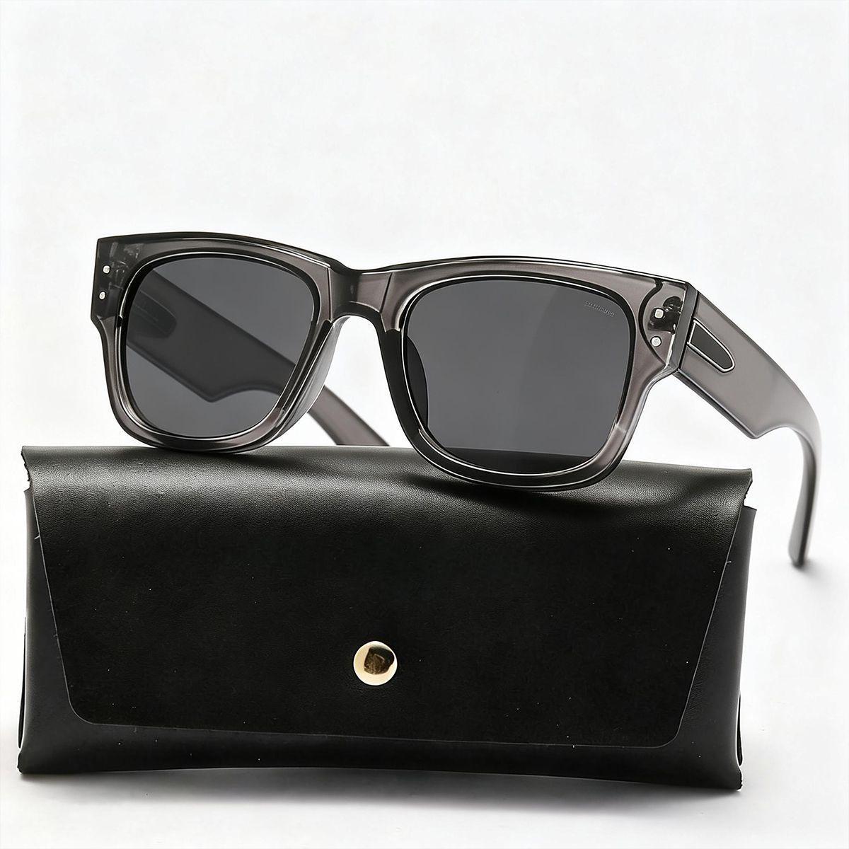 POLASUP hombre LENTES MODA UV400 Gafas de sol retro clasico unisex-0
