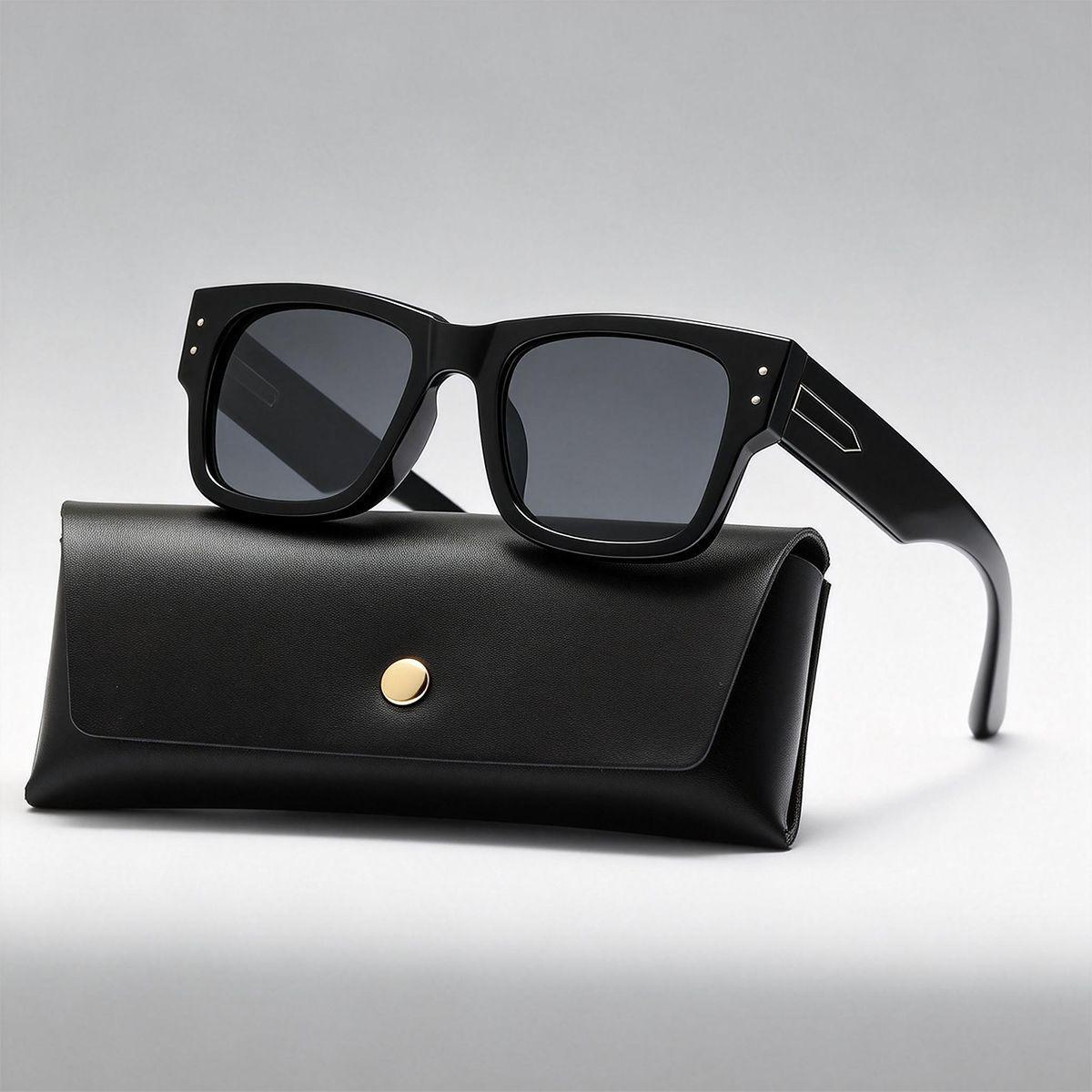 POLASUP hombre LENTES MODA UV400 Gafas de sol retro clasico unisex-0