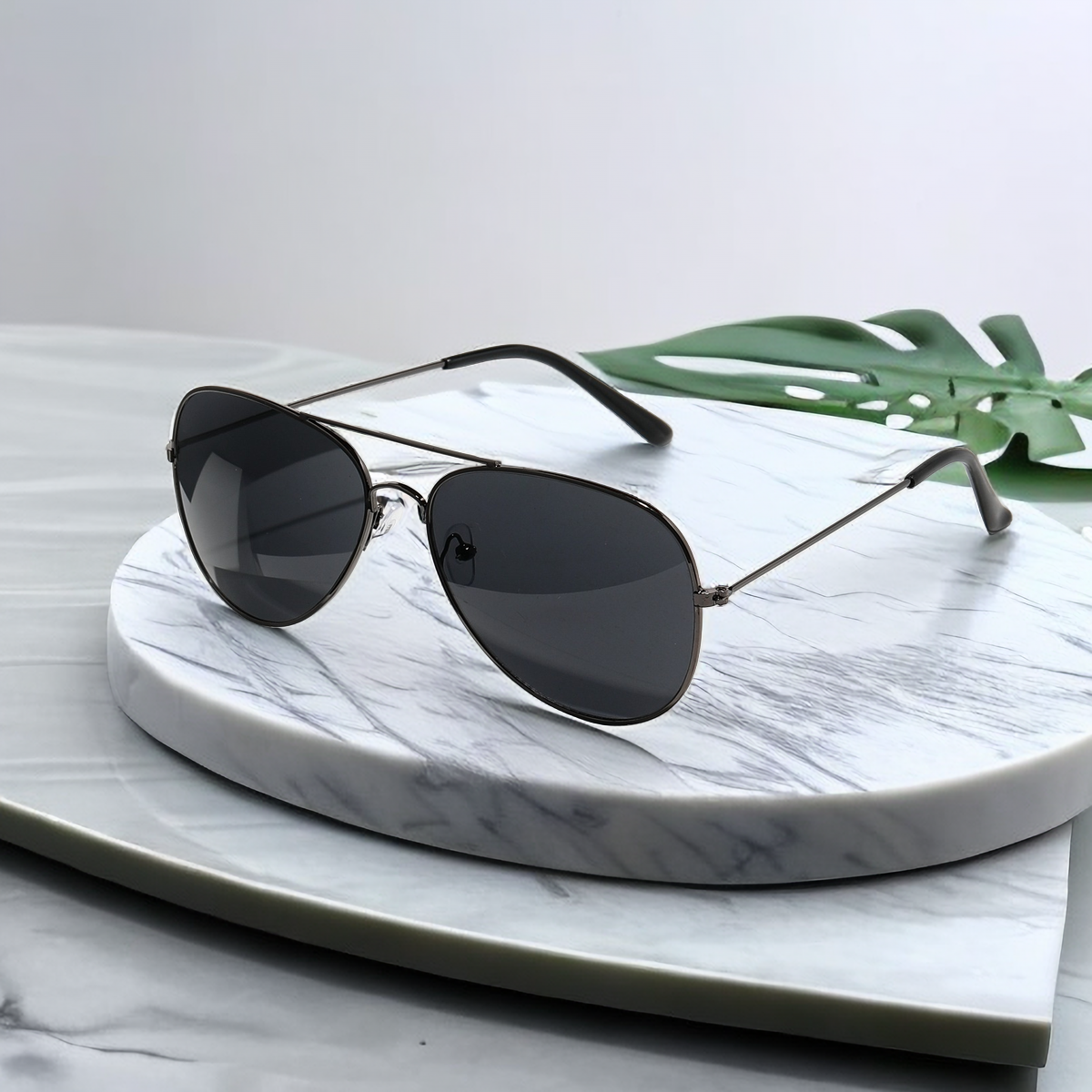 POLASUP Lentes Gafas de sol cl sicas estilo retro de motocicleta y aviador-1