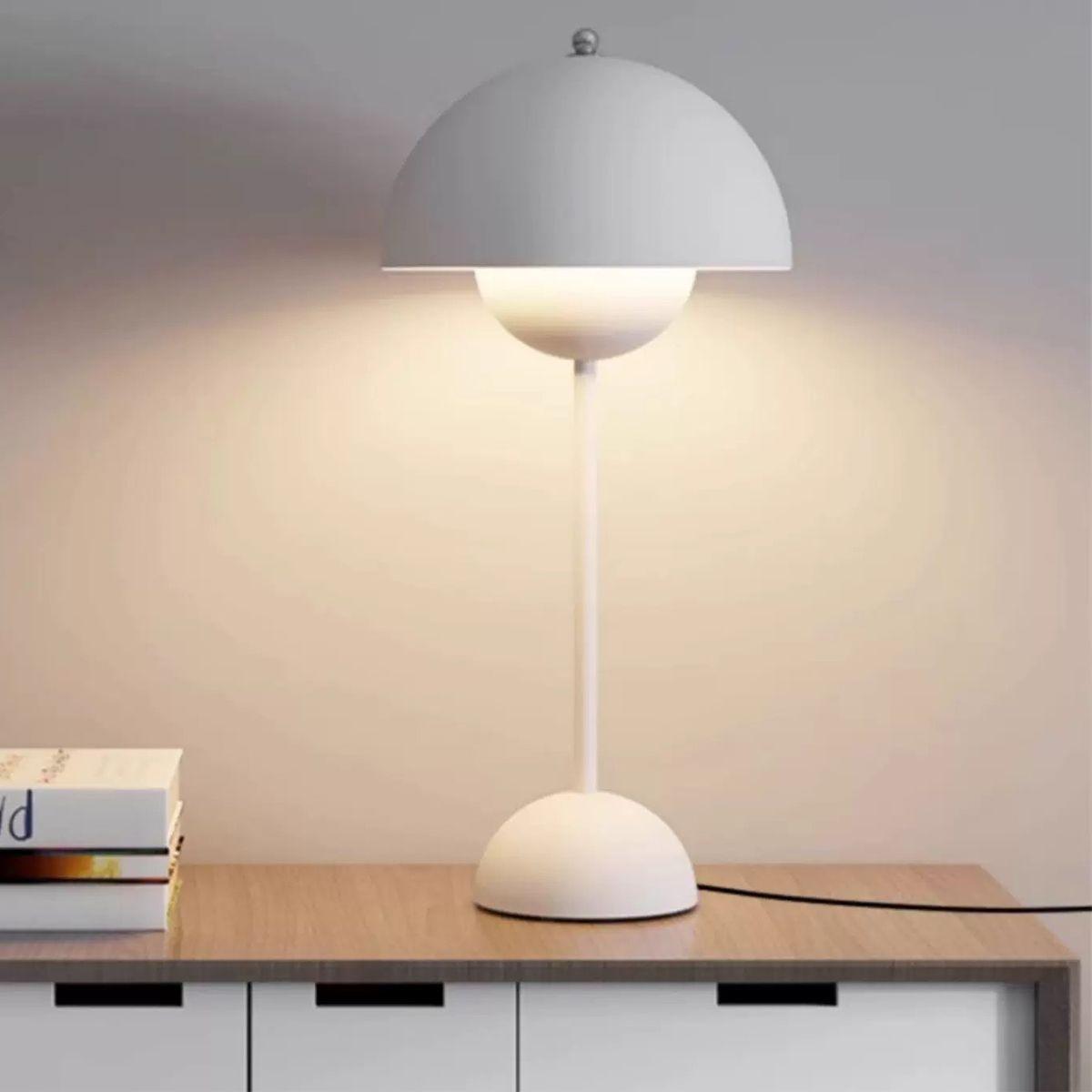 Lampara de escritorio LED recargable por USB portatil y con pantalla tactil-9