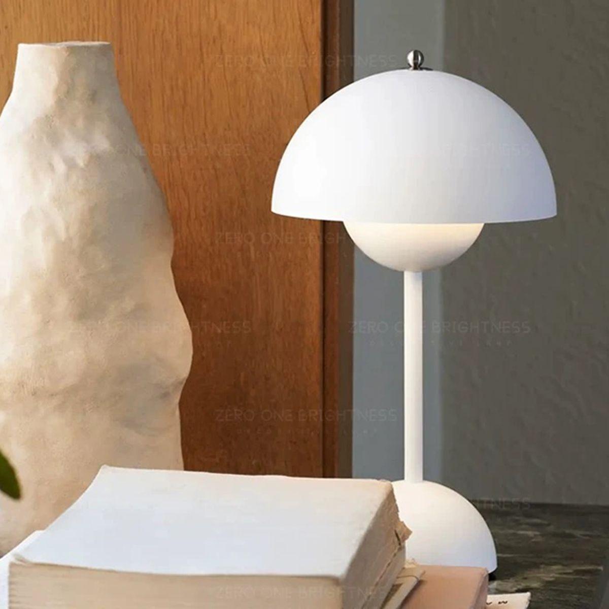 Lampara de escritorio LED recargable por USB portatil y con pantalla tactil-4