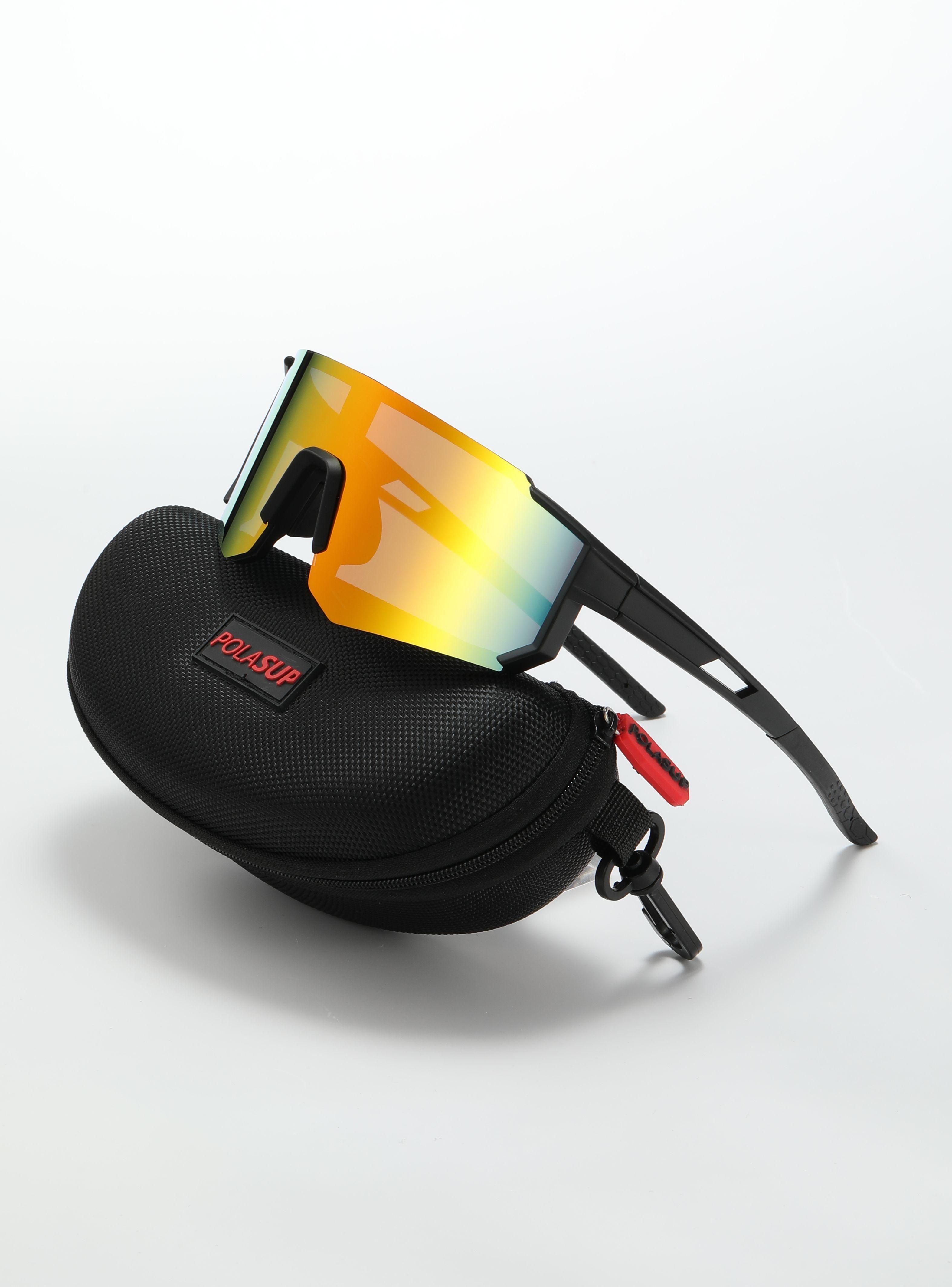 Polasup Lentes de sol UV400 proteccion deportivas correr marathon-0