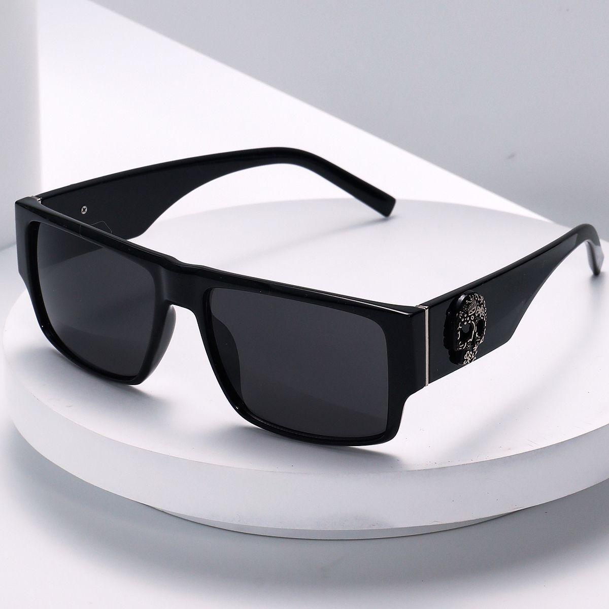 Polasup DJ muscia lentes Gafas de sol de moda con accesorios metalicos-2