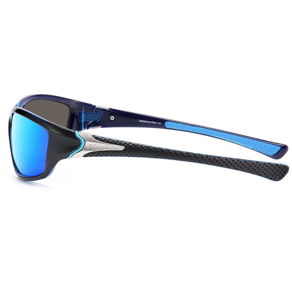 POLASUP deportes lentes sol polarizadas adecuadas para trabaja hacer senderismo correr pesca-3