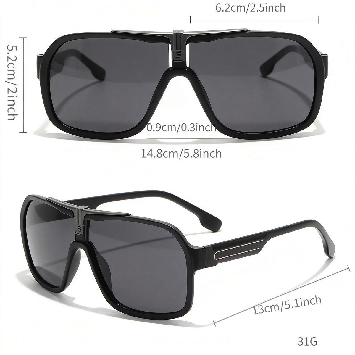 Polasup hombre Lentes Gafas de sol cl sicas retro UV unisex mujer lentes-7