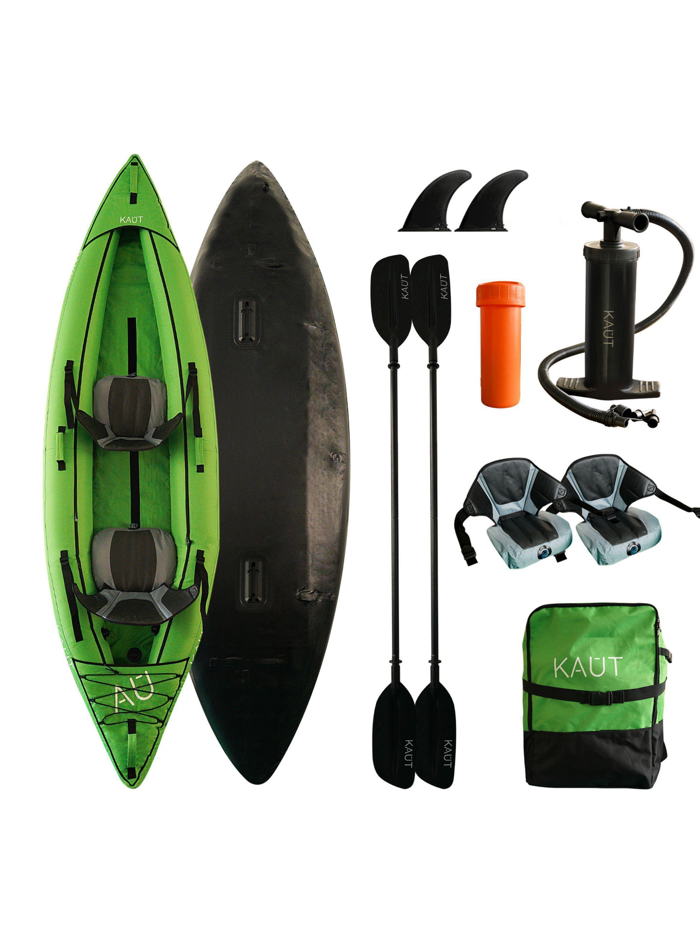 Kayak Inflable Profesional 2 Personas 345 Cm - Baker - Kaut-0