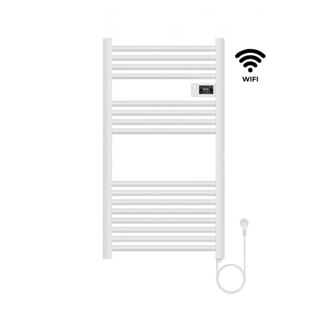 Calefactor Secador de Toallas WIFI Programable 500W Mural 88x54 cm Viglio Blanco-0