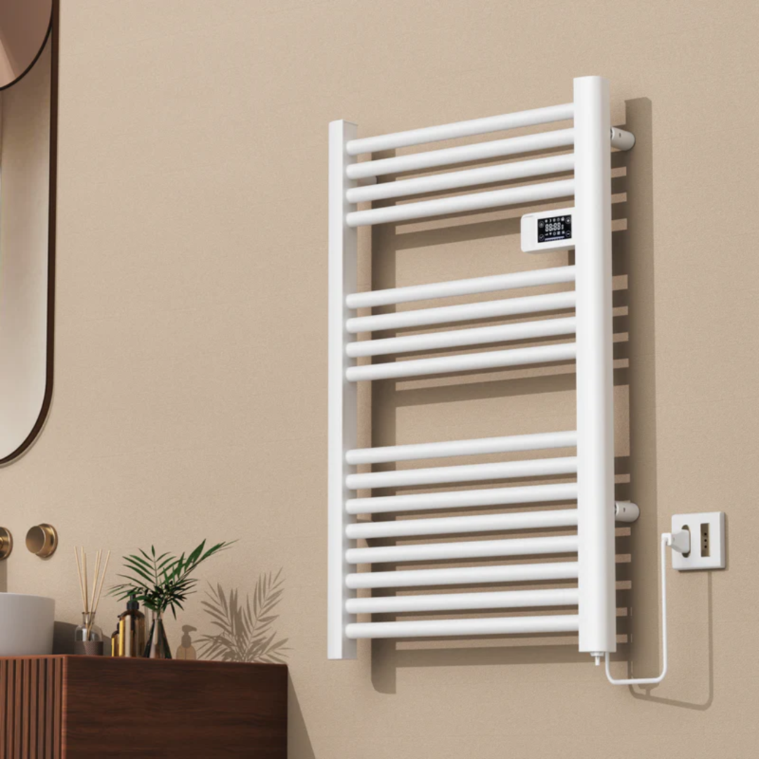 Calefactor Secador de Toallas WIFI Programable 500W Mural 88x54 cm Viglio Blanco-5