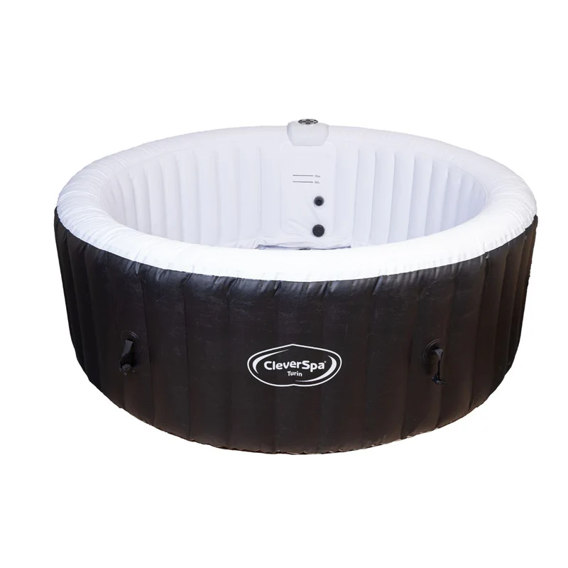Jacuzzi / Hot Tub Inflable Tromso 4 personas Negro - Clever by Verken-0