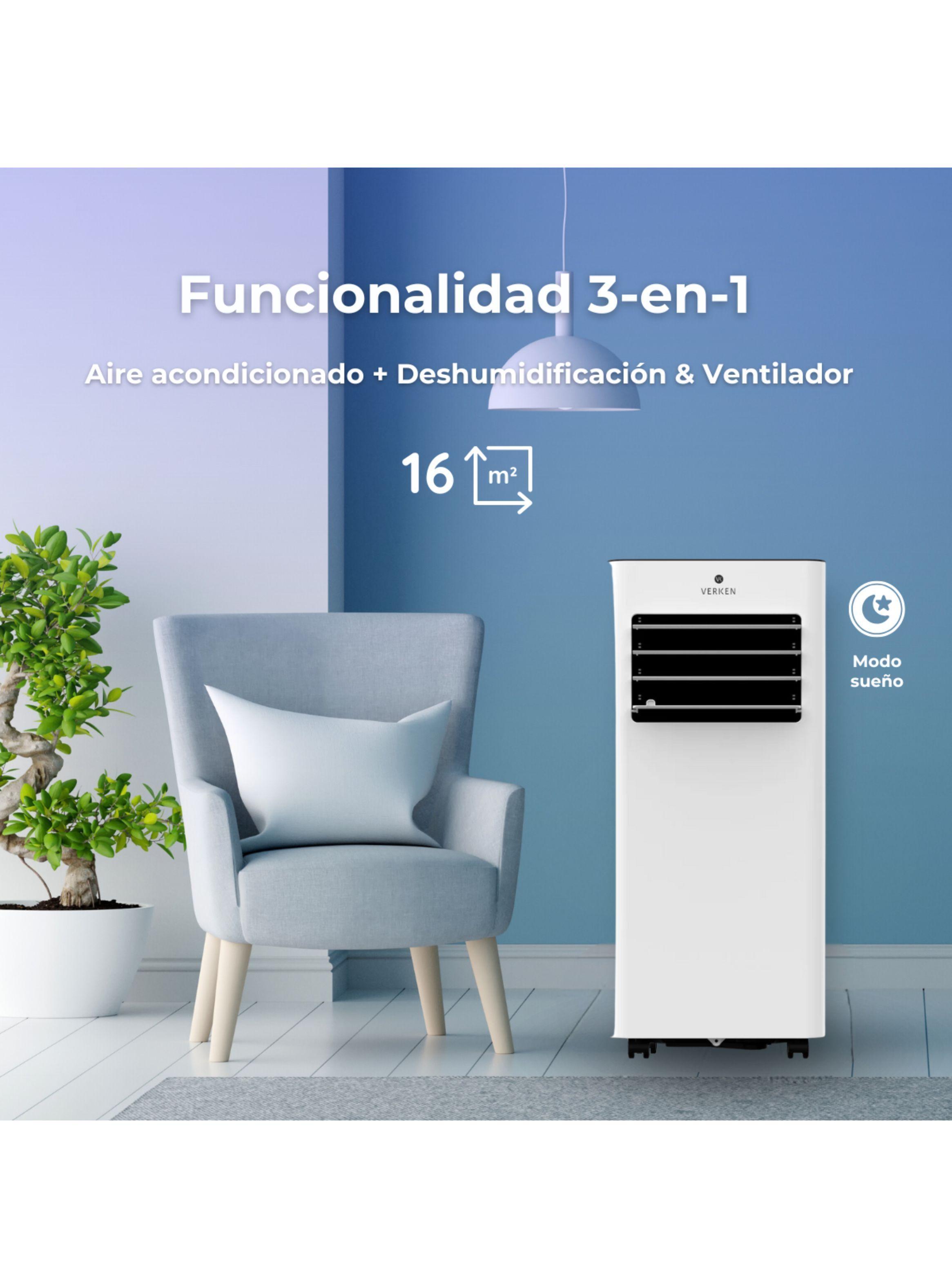 Aire Acondicionado Portátil 3 en 1 - 7.000 BTU Frio Zermatt Verken-5