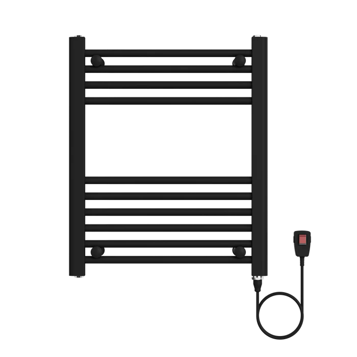 Secador de Toallas Electrico para Bano 200W Mural 60x50 cm Lipari Negro-6