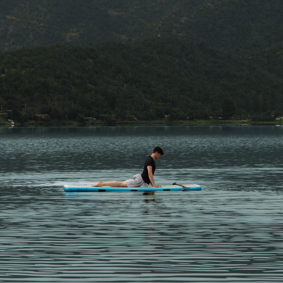 Stand Up Paddle Yoga 9 10 300 Cm Gris-4