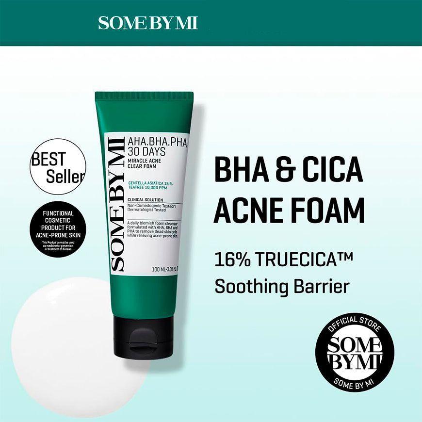 Limpiador Espumante Coreano Milagroso Para El Acné 100ml-7