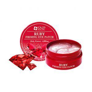 Parches con extracto de rubí y ácido hialurónico - SNP Ruby Firming Eye Patch-0