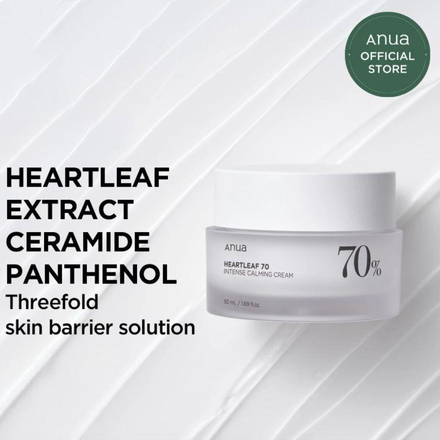 Heartleaf 70% Intense Crema Calmante Cosmética Coreana 50ml-7