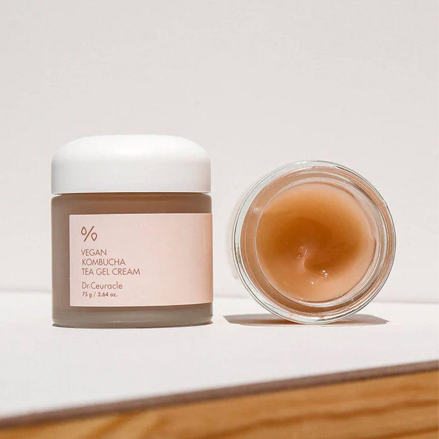 Vegan Kombucha Tea Gel Cream Con Niacinamida-4