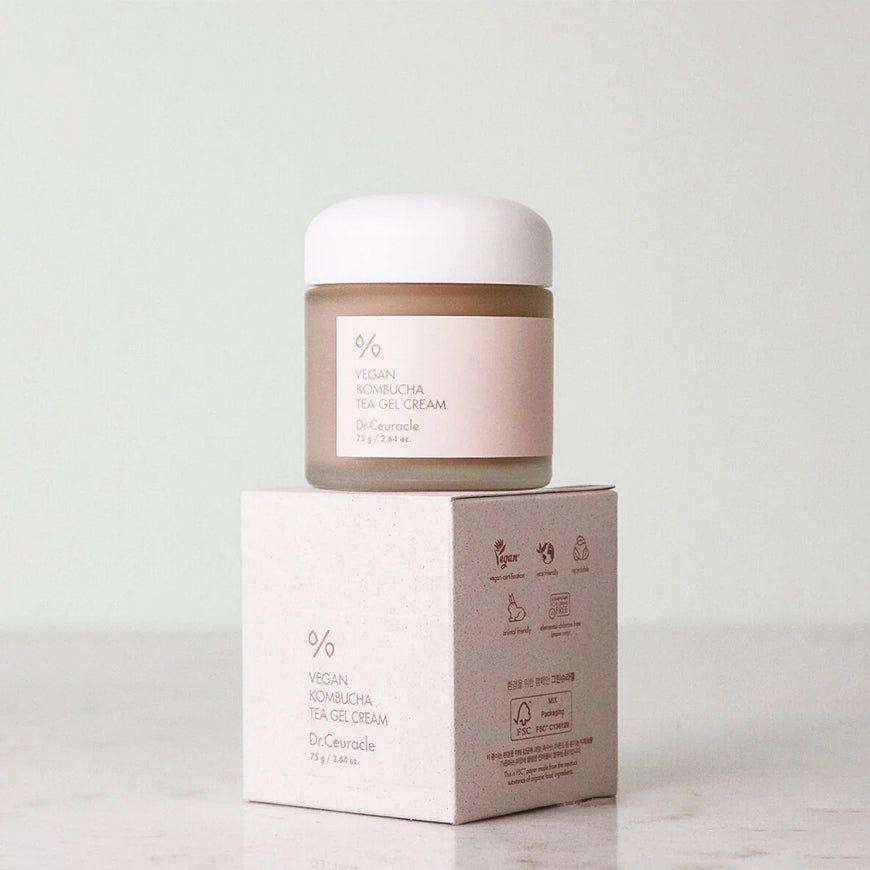 Vegan Kombucha Tea Gel Cream Con Niacinamida-6