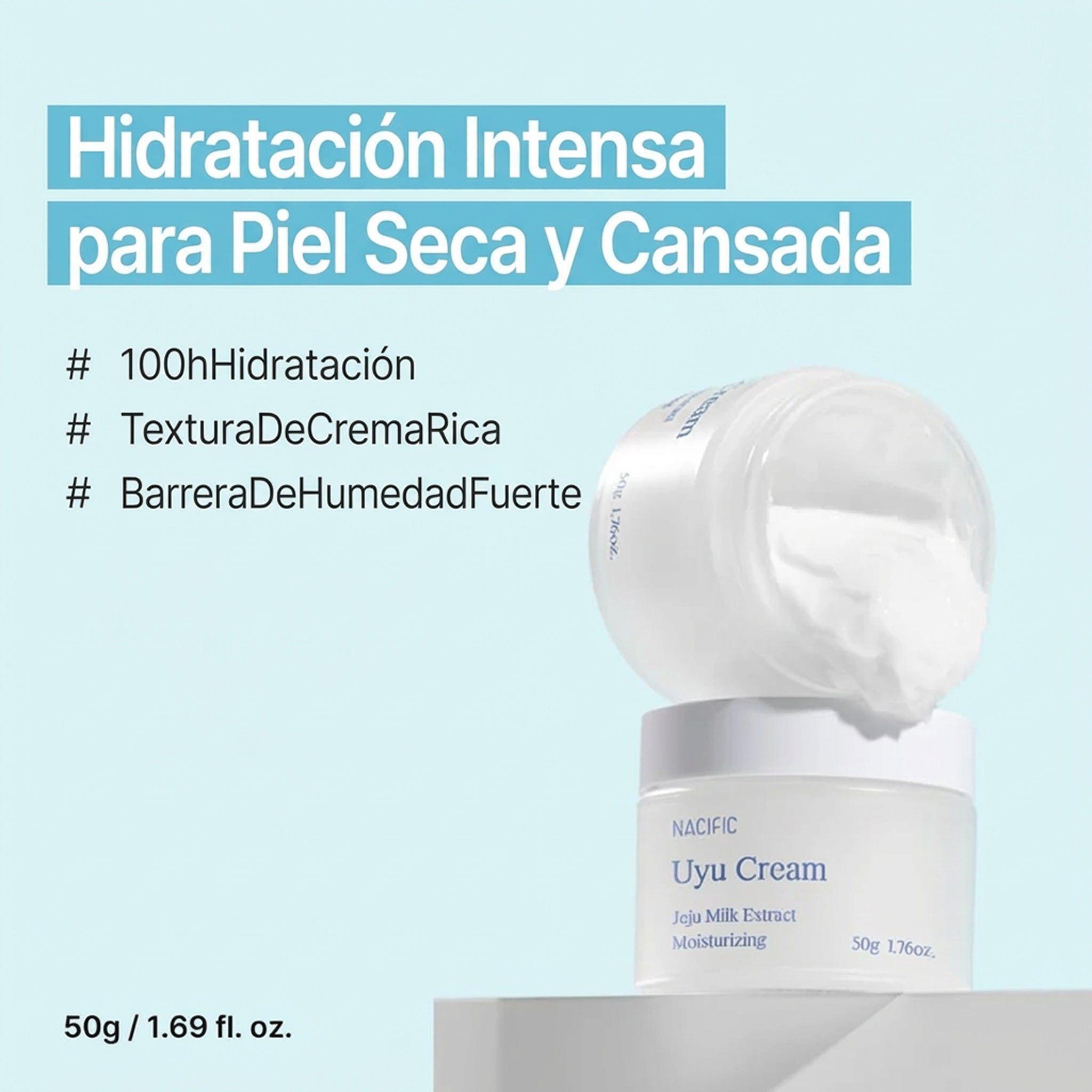 Crema Facial Hidratante Nacific Uyu Cream 50 ml-2