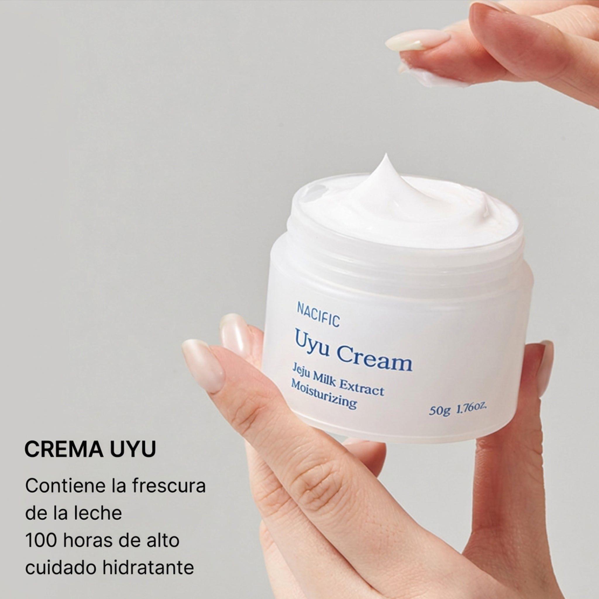 Crema Facial Hidratante Nacific Uyu Cream 50 ml-3