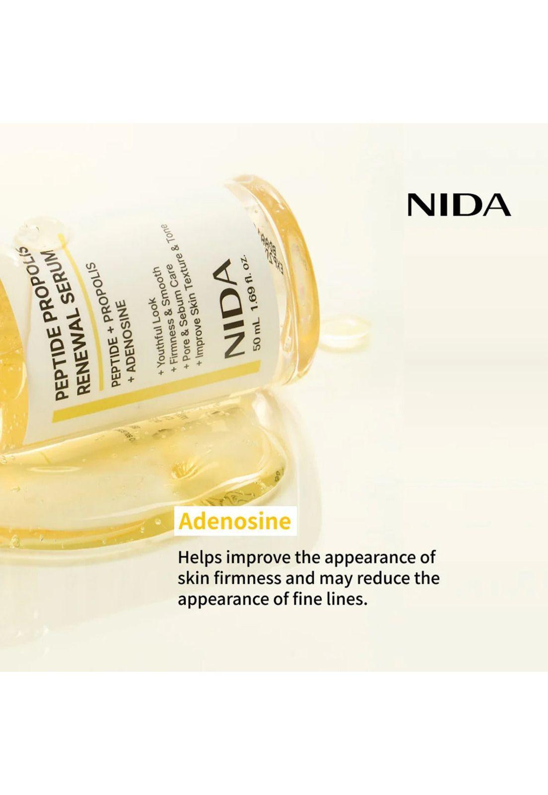 Serum Facial NIDA Peptide Propolis 50 ml Hidratante Antiedad Coreano-5