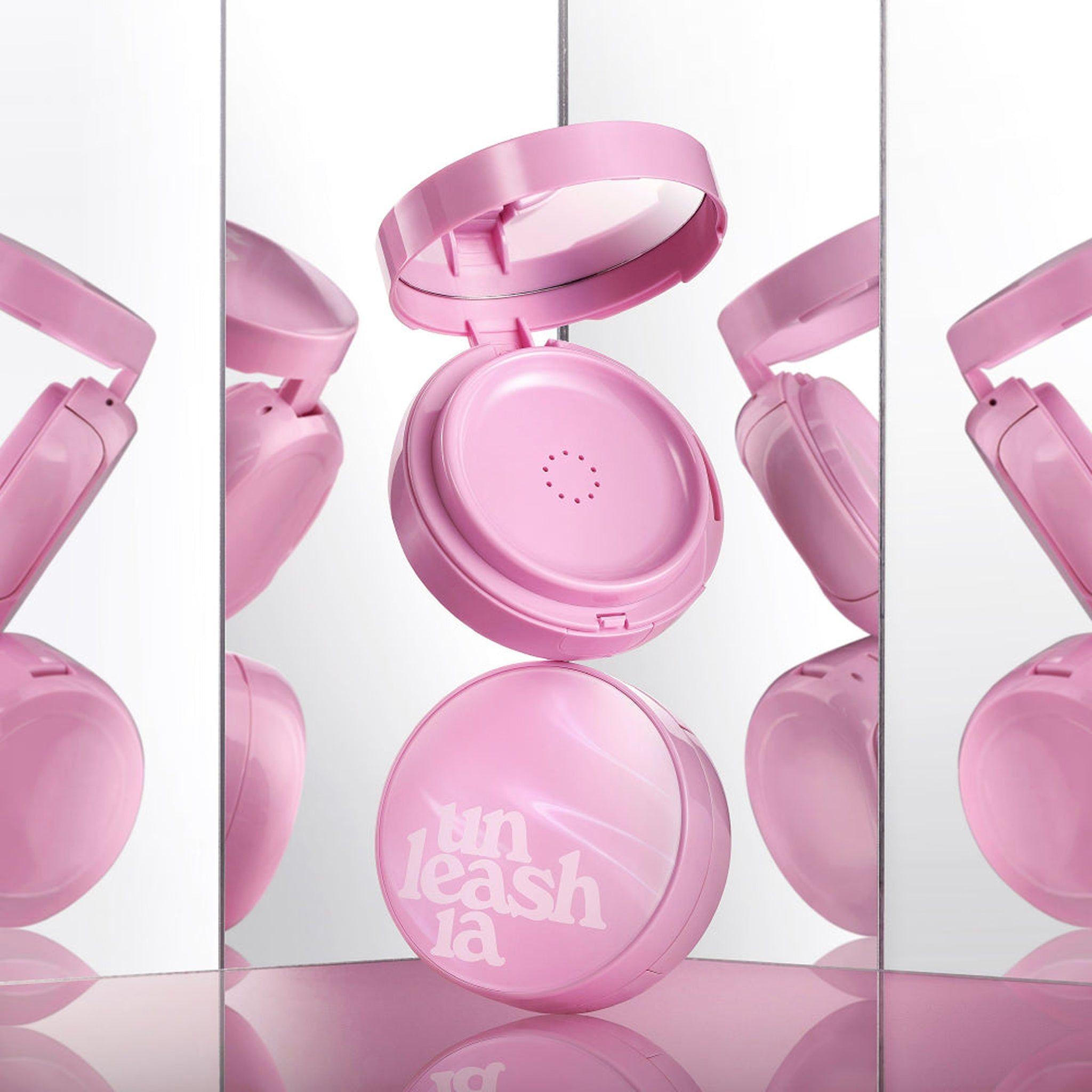 Base Cushion Efecto Glass Skin RE-FEEL + Puff 21N Hyaline-4