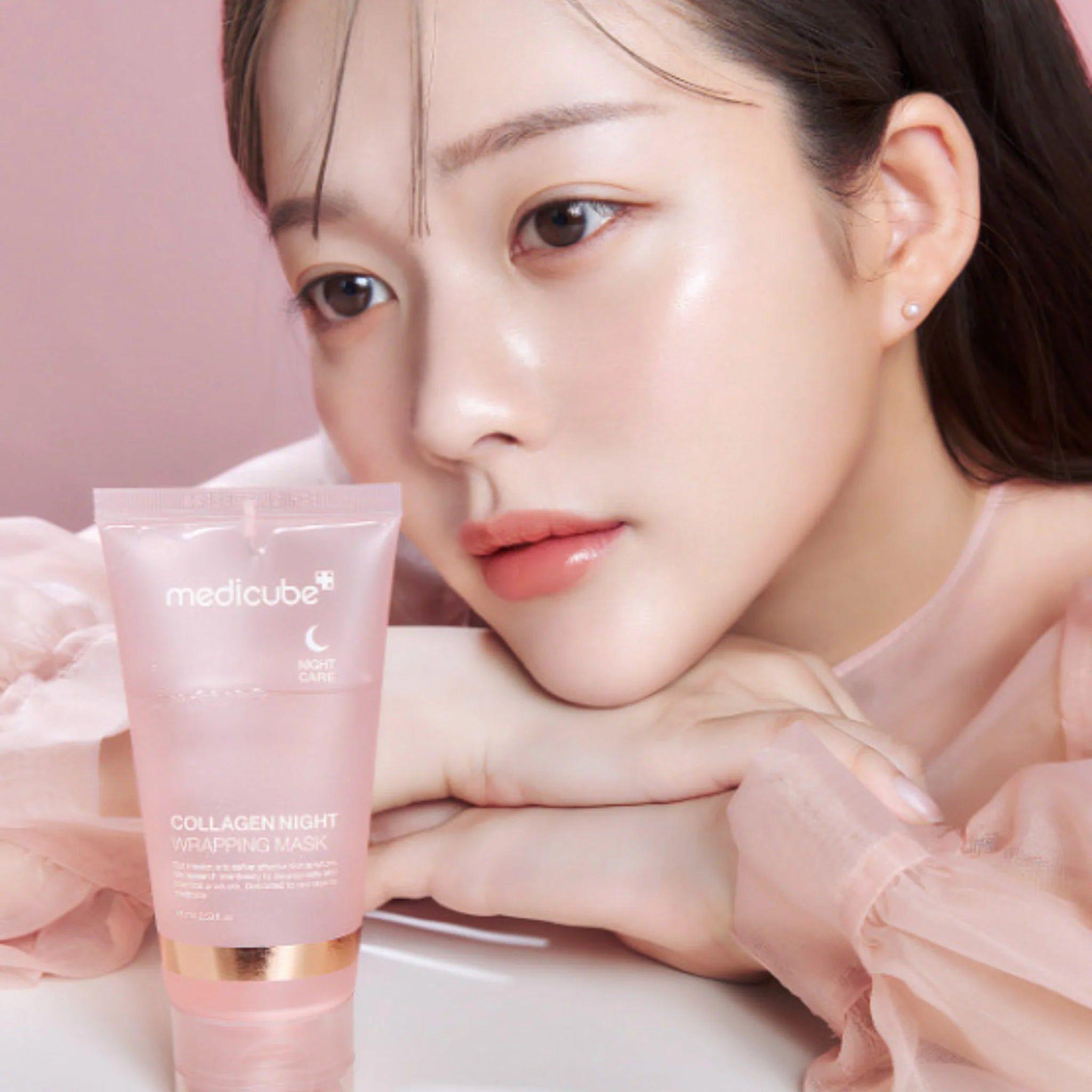 Mascarilla Coreana Antiedad Con Colágeno-2
