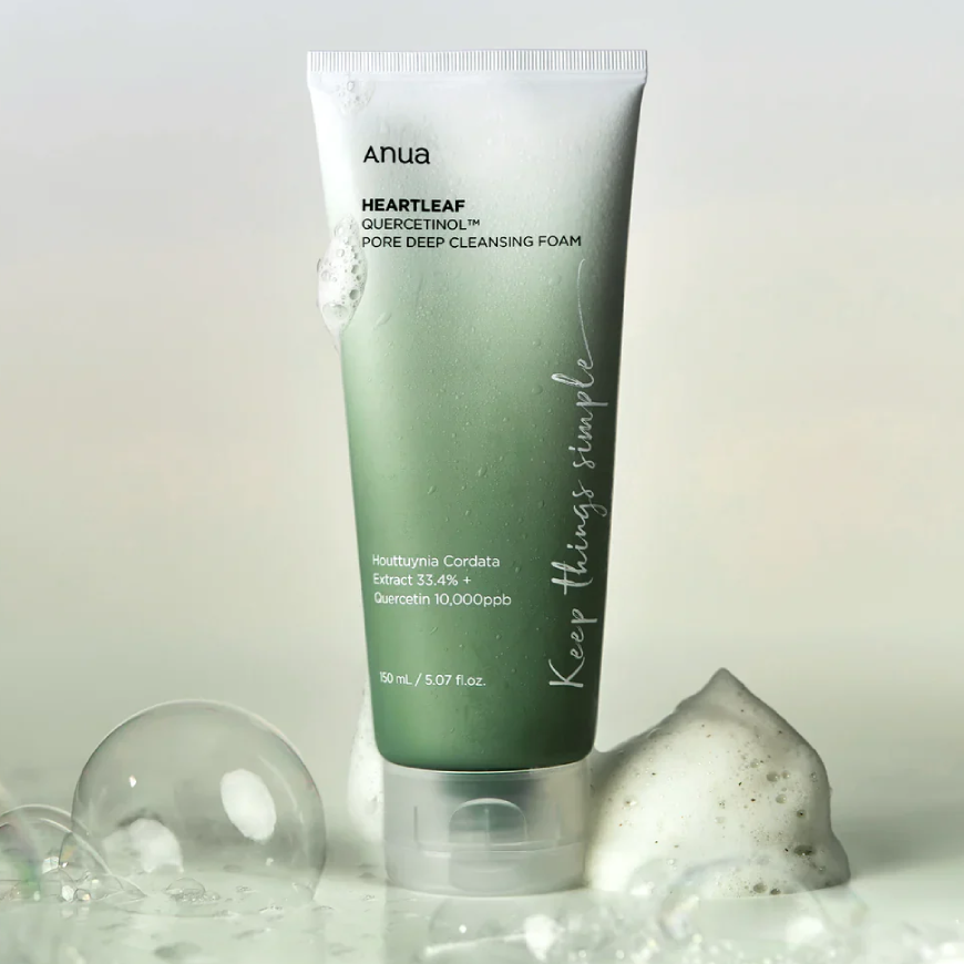 Heartleaf Quercetinol Cleansing Foam-6