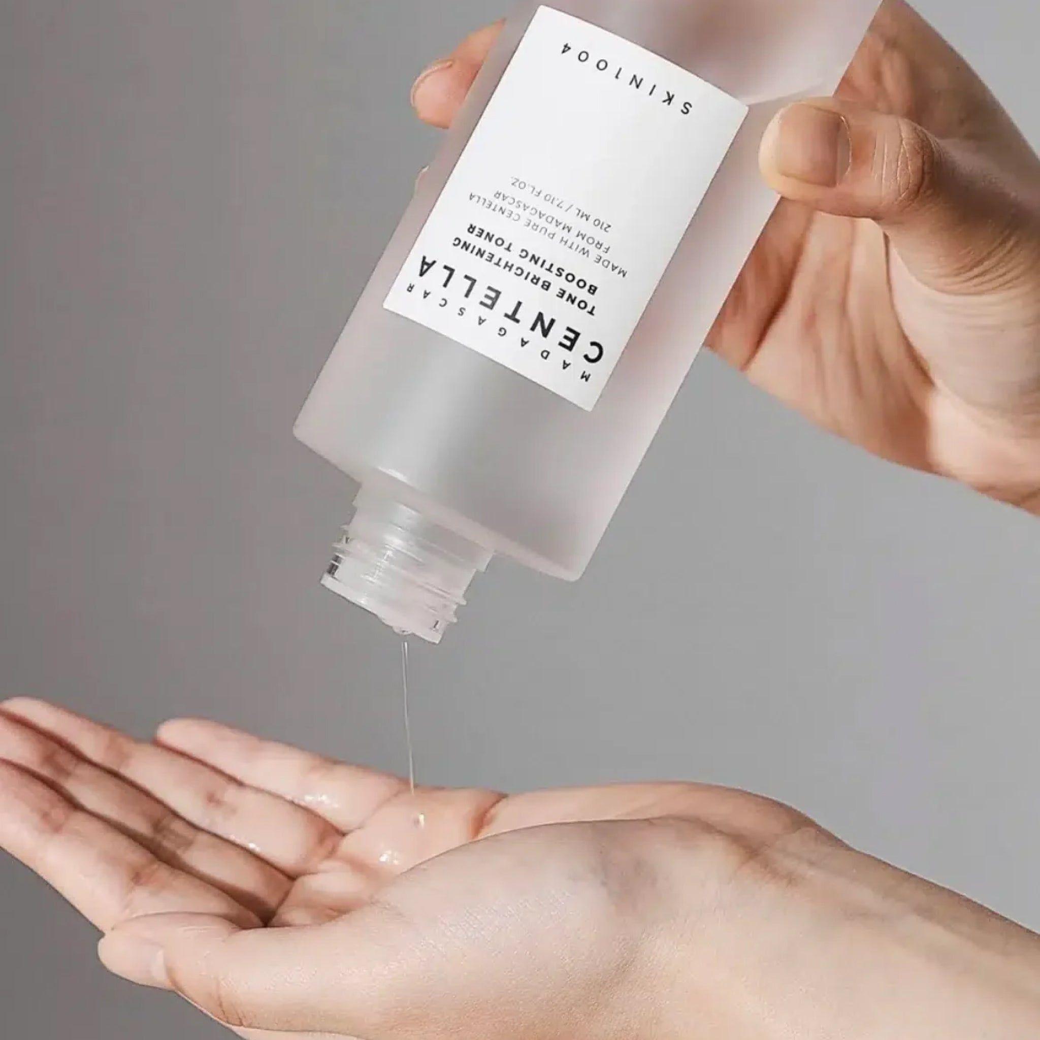 Tónico Facial Iluminador con Centella de Madagascar Cosmética Coreana 210 ml-3