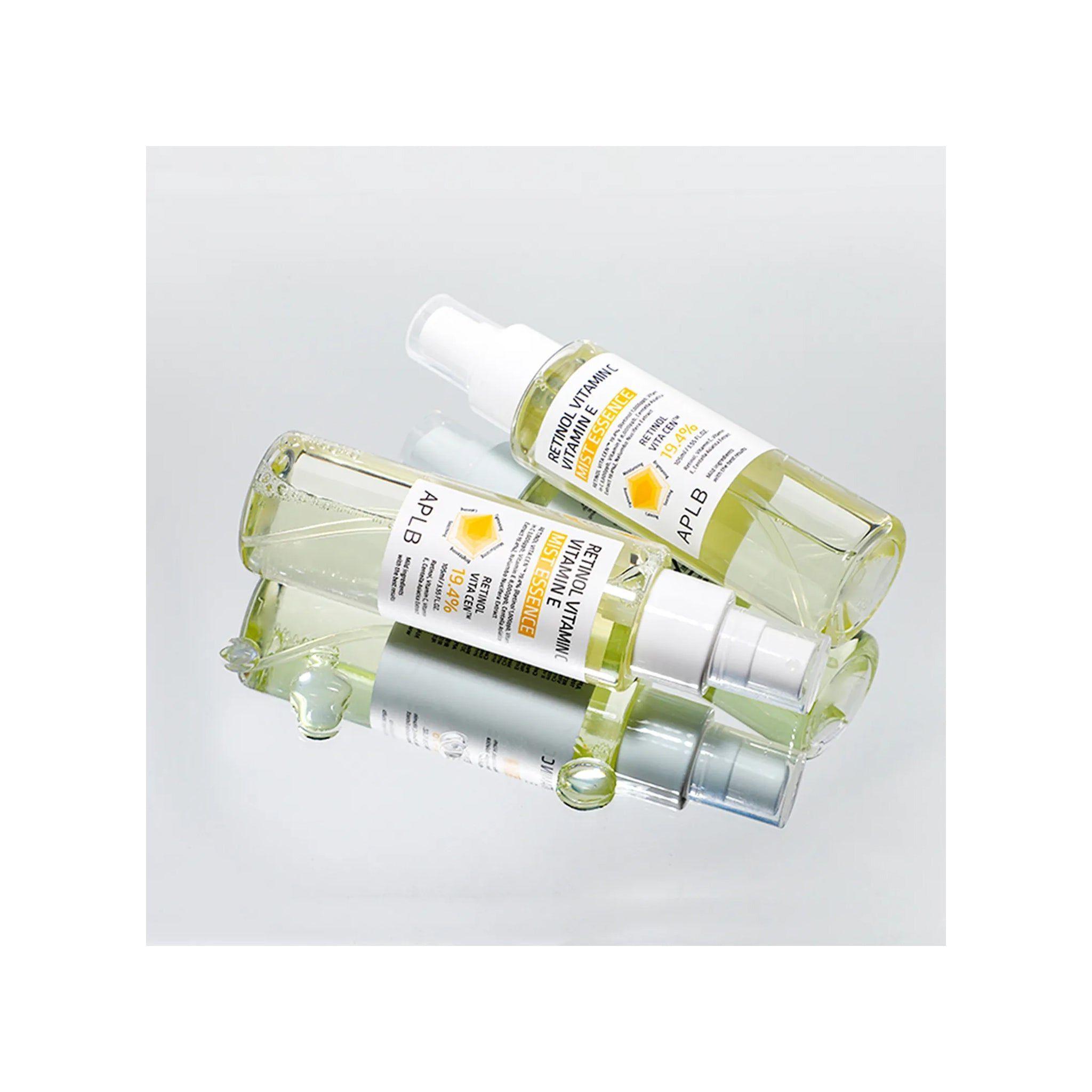 Esencia Facial Antiedad Con Retinol Y  Vitamin C Vitamin E Mist-3