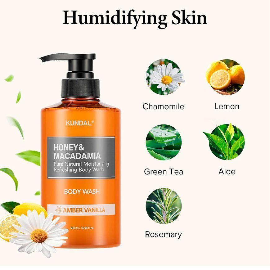 Gel de ducha Coreano 500ml Baby Powder-8