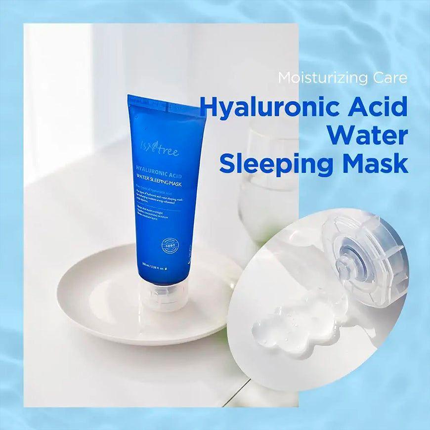 Isntree Mascarilla Facial Nocturna con Ácido Hialurónico Cosmética Coreana 100 ml-8