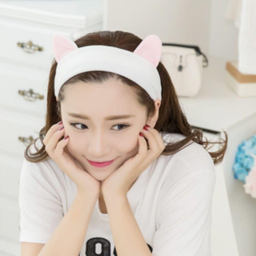 Banda coreana para el cabello ideal para rutina de skincare - Etude House Hair Band-3
