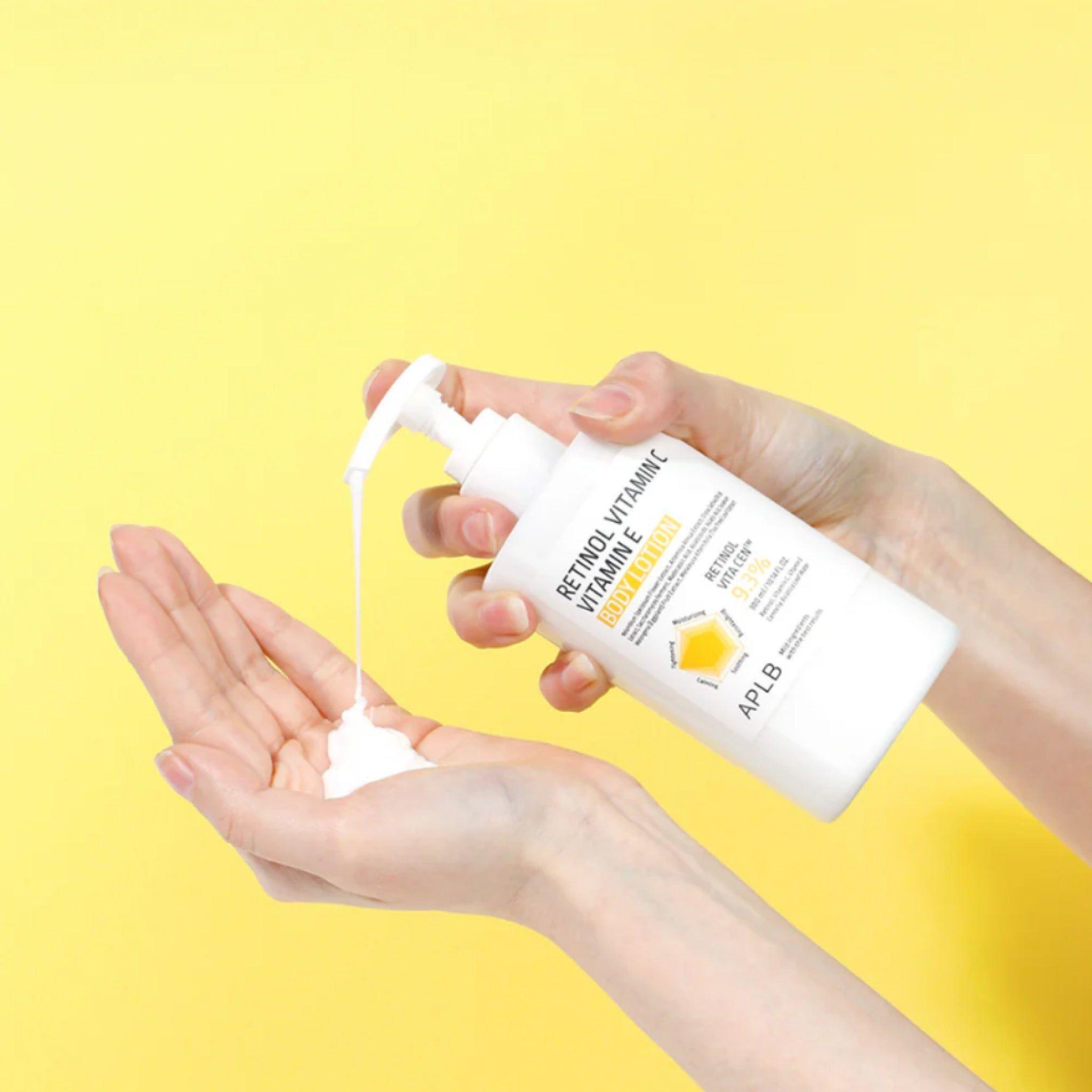Loción Corporal APLB con Retinol, Vitamina C y E 300 ml-3