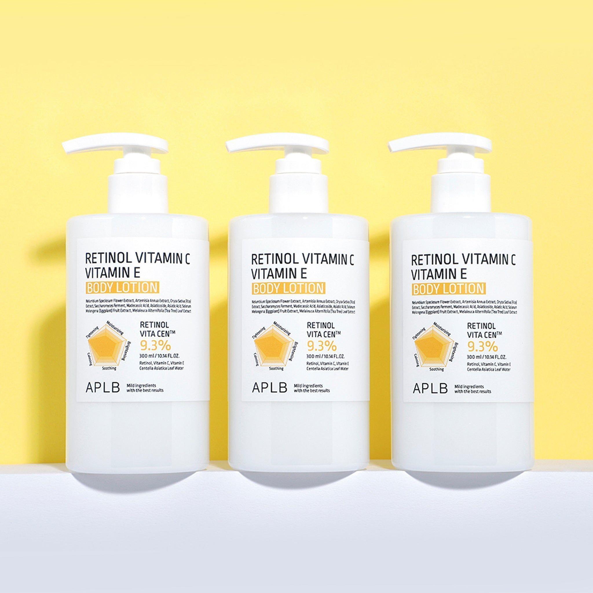 Loción Corporal APLB con Retinol, Vitamina C y E 300 ml-7