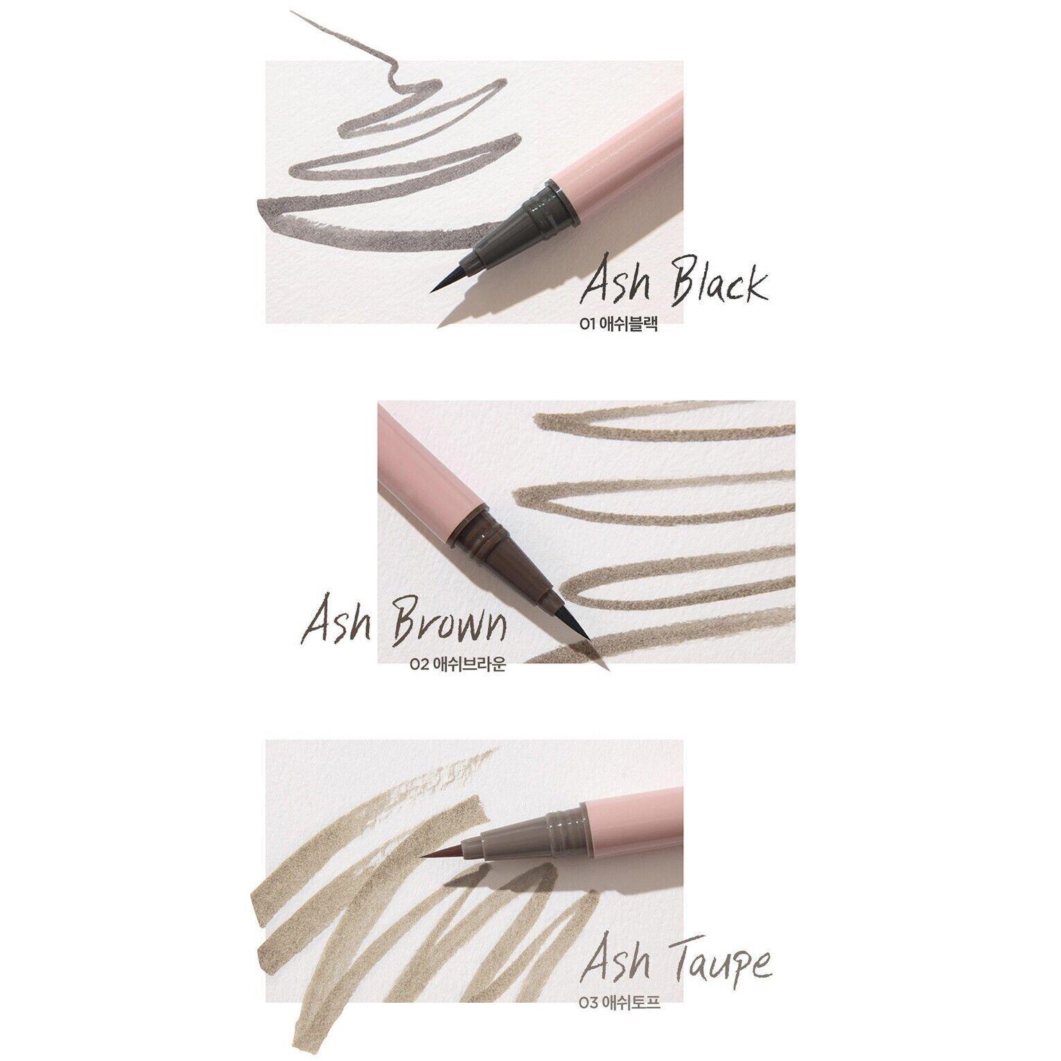 Delineador ultra delgado - LILY BY RED, Am9 to Pm9 Survival Penliner NATURAL 03 #Ash Taupe-2