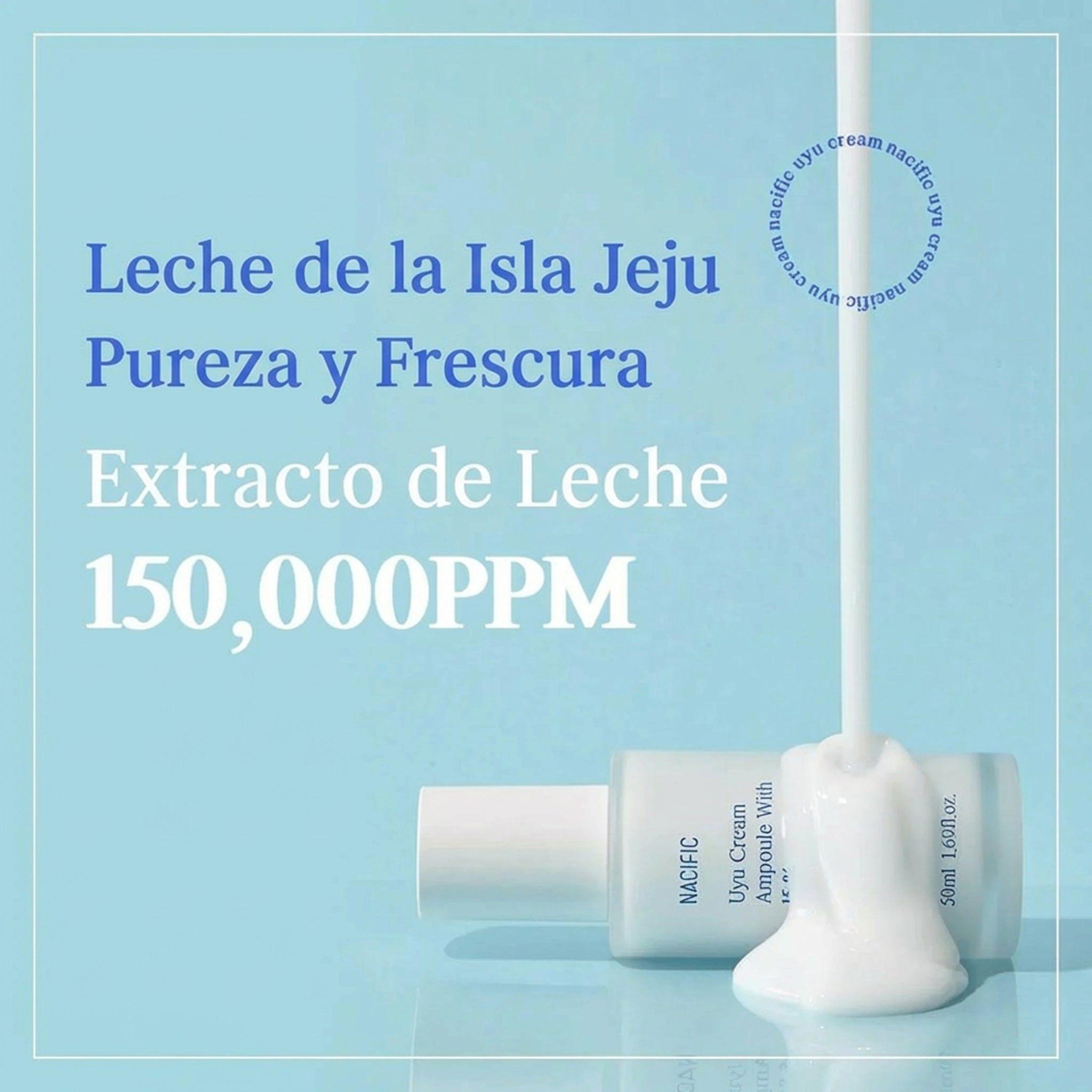 Ampolla Facial Hidratante Nacific Uyu Cream Ampoule 50 ml-2