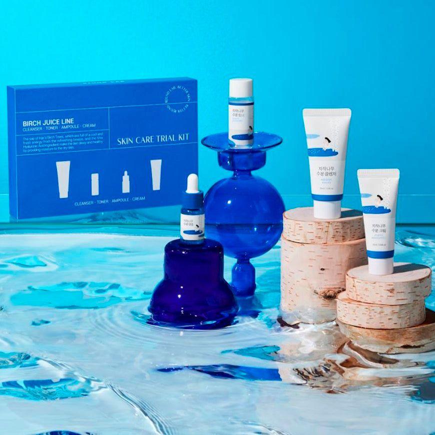 Kit Mini Birch Juice Hidratación  (Limpiador 30ml + Toner 20ml + Ampolla 10ml + Crema 20ml)-2